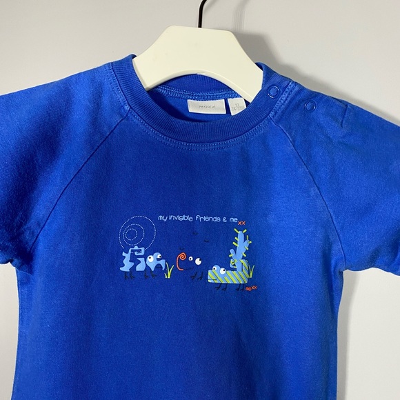 Mexx Blue My Invisible Friends & Me Print Romper - Picture 4 of 7